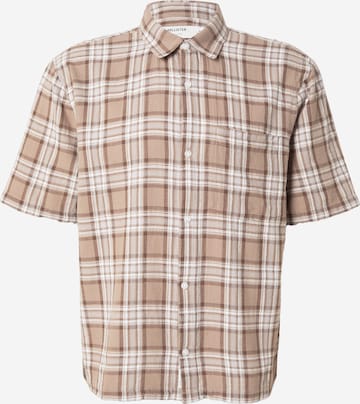brūns HOLLISTER Krekls 'MALLCORE': no priekšpuses