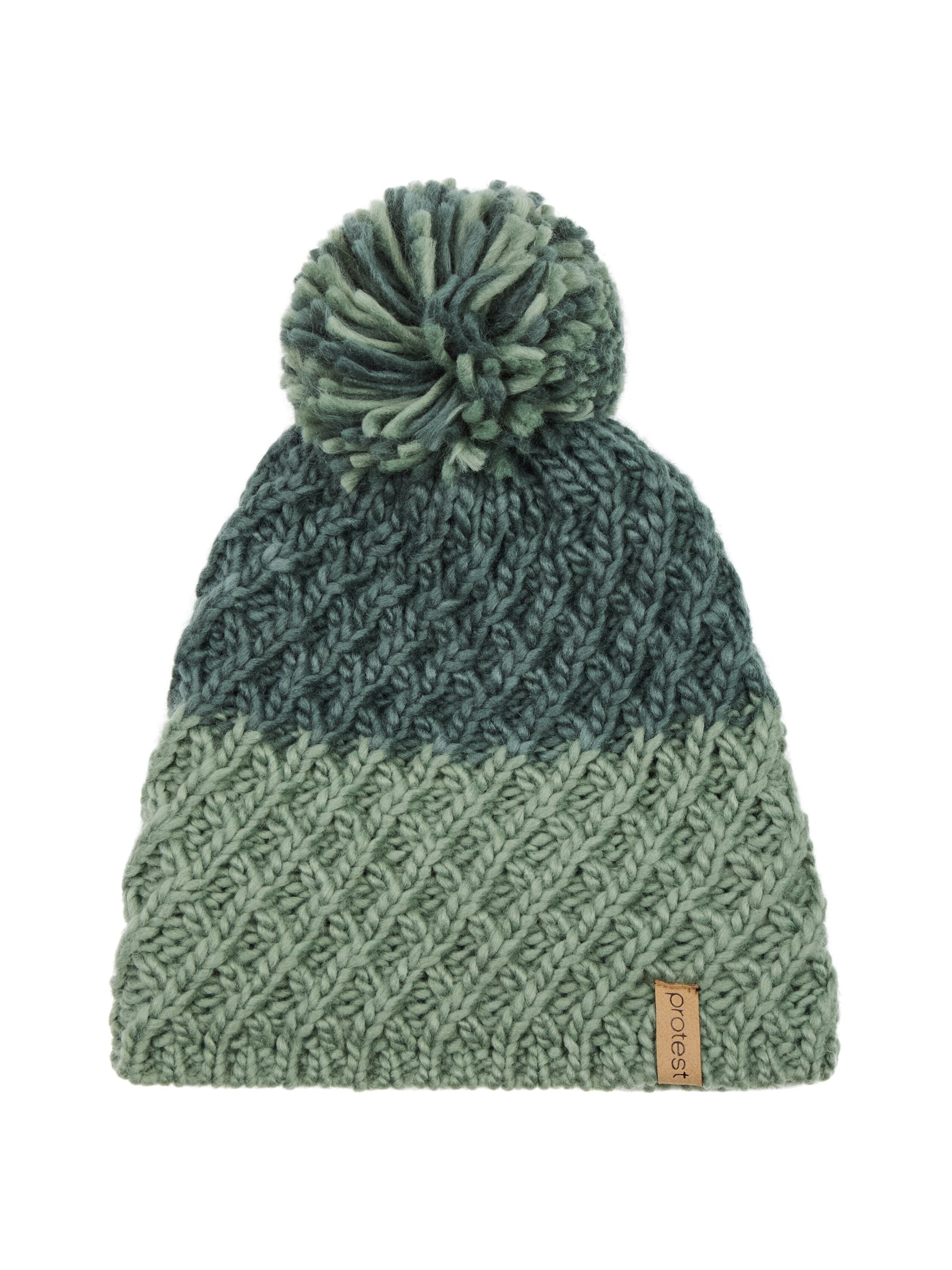 PROTEST Mütze 'PRTHIKER24'‌‌‌‌‌ in Grün: Vorderseite