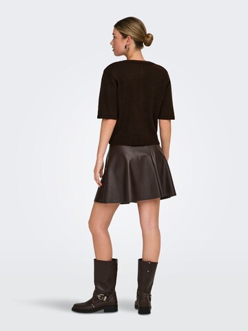 Cardigan 'ONLarzi' ONLY en marron