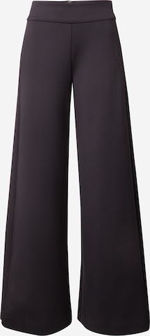 Max Mara Leisure Wide leg Broek 'LEVANTE' in Zwart: voorkant