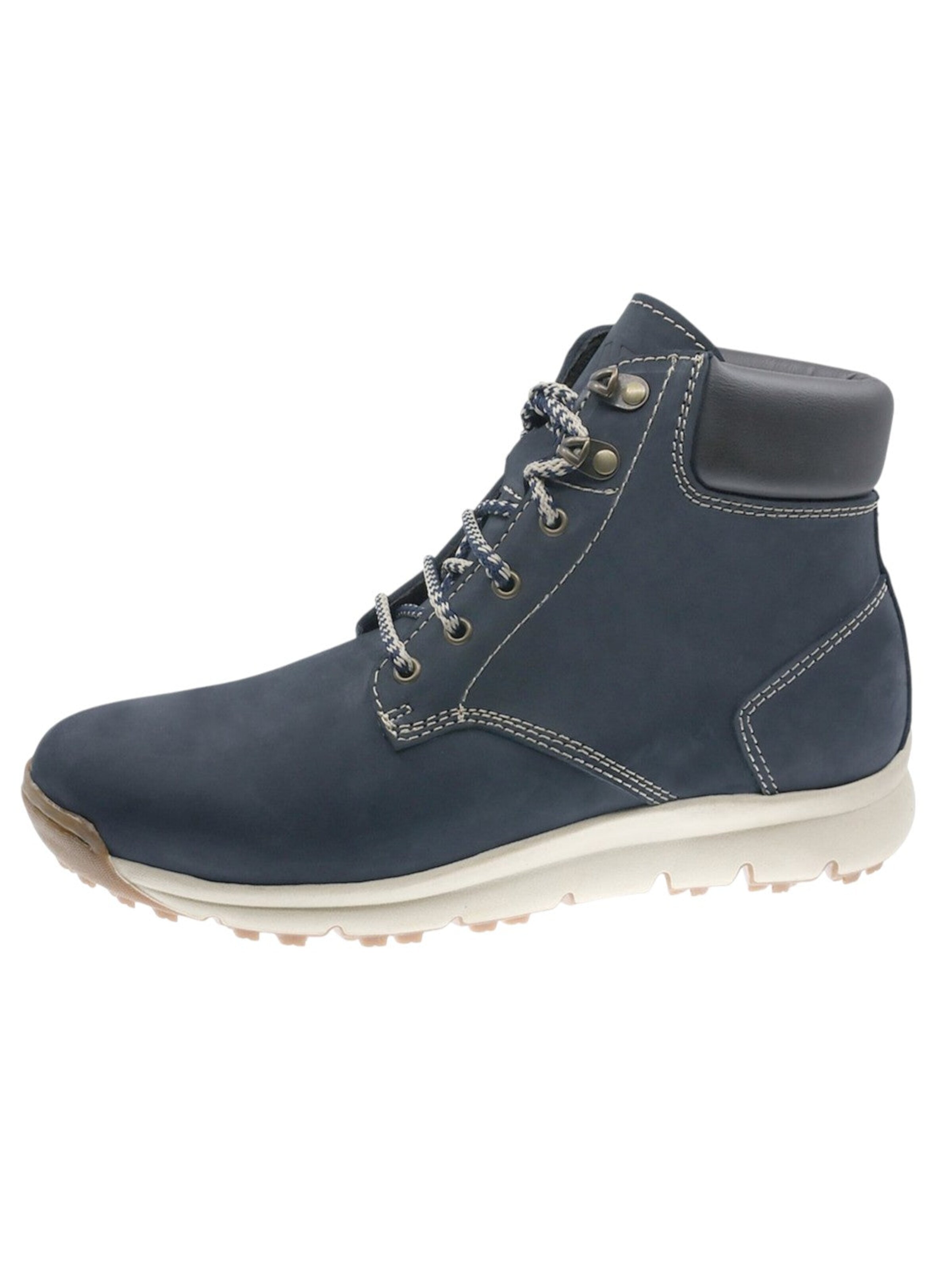 Beppi Schnürboots‌‌‌‌‌‌‌‌‌ in Blau: Vorderseite
