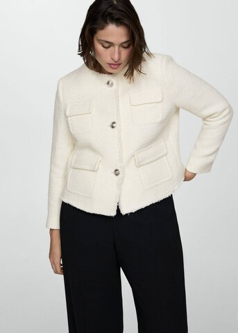 MANGO Jacke 'Wintour' in Beige: Vorderseite