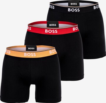 Boxers BOSS en noir : devant