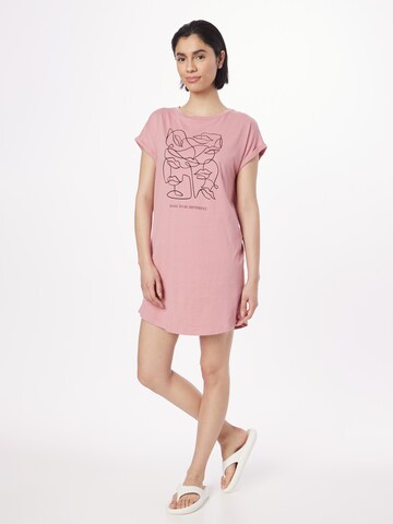 Hunkemöller Schlafshirt in Lila: Vorderseite