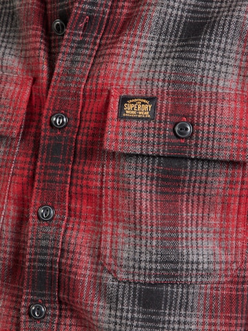 Giacca di mezza stagione 'Miller' di Superdry in rosso