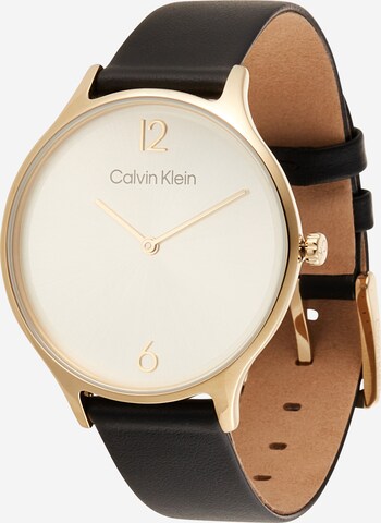 Calvin Klein - Relógios analógicos 'Timeless 2H' em preto: frente