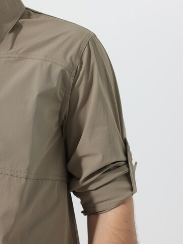 Youthup Comfort Fit Hemd in Grün