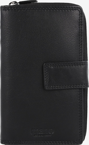 mano Portemonnee 'Donna Giulia' in Zwart: voorkant