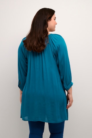 KAFFE CURVE Tunic 'Ami' in Blue