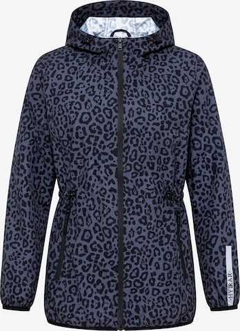 Ulla Popken Funktionsjacke in Grau: Vorderseite