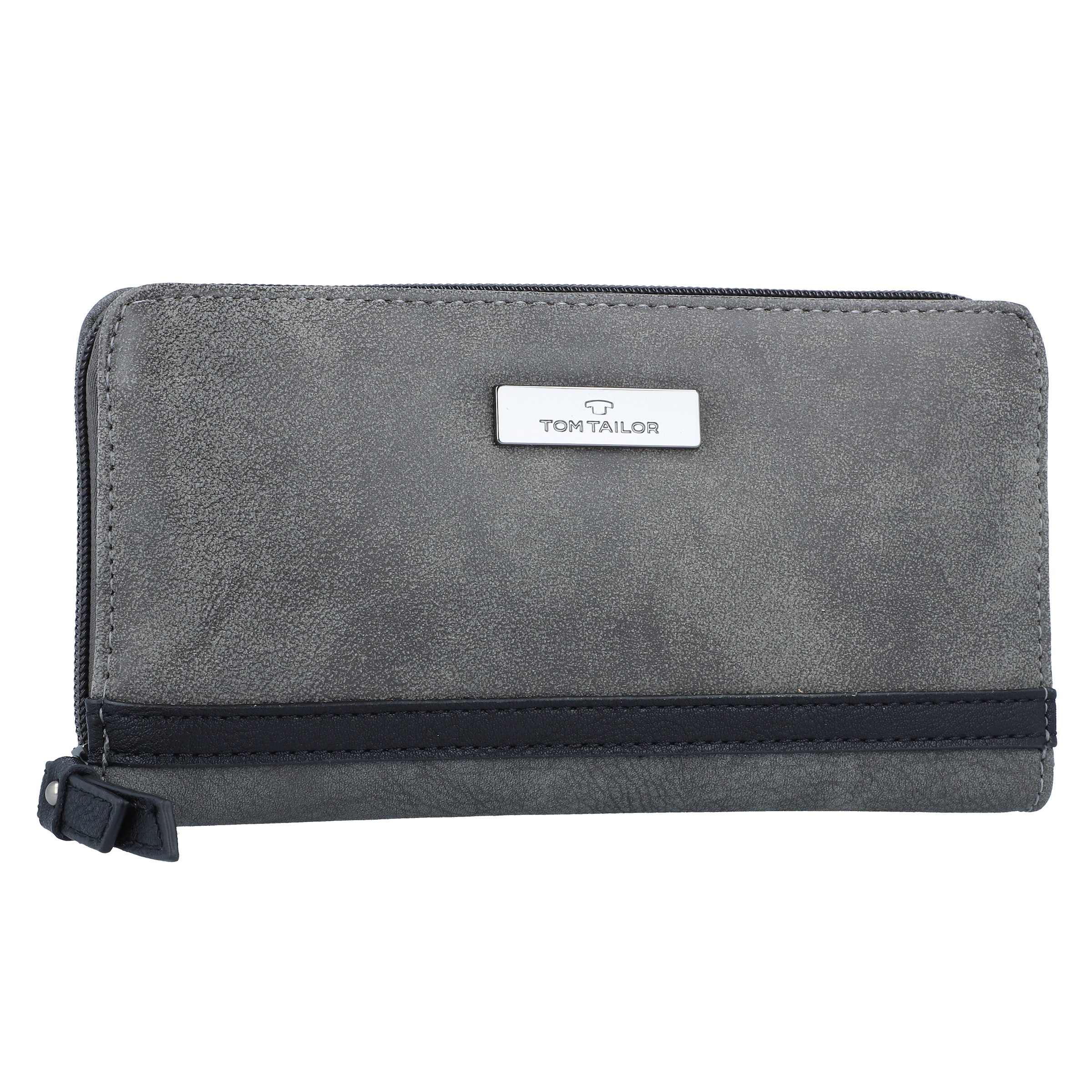 TOM TAILOR Wallet 'Elin' in Grey