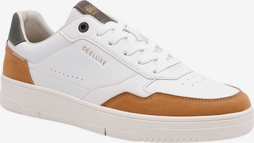 Baskets basses 'DAHIRA' Deeluxe en blanc : devant
