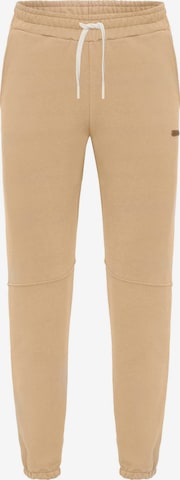 Cool Hill Tapered Housut värissä beige: etupuoli