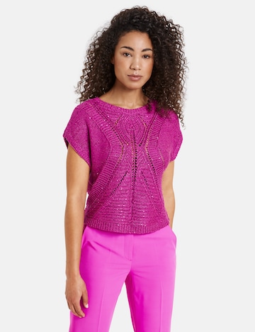 TAIFUN Sweater in Pink: front