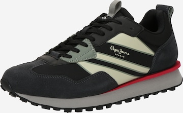 Pepe Jeans Ниски маратонки 'FOSTER EVOLUTION' в черно: отпред