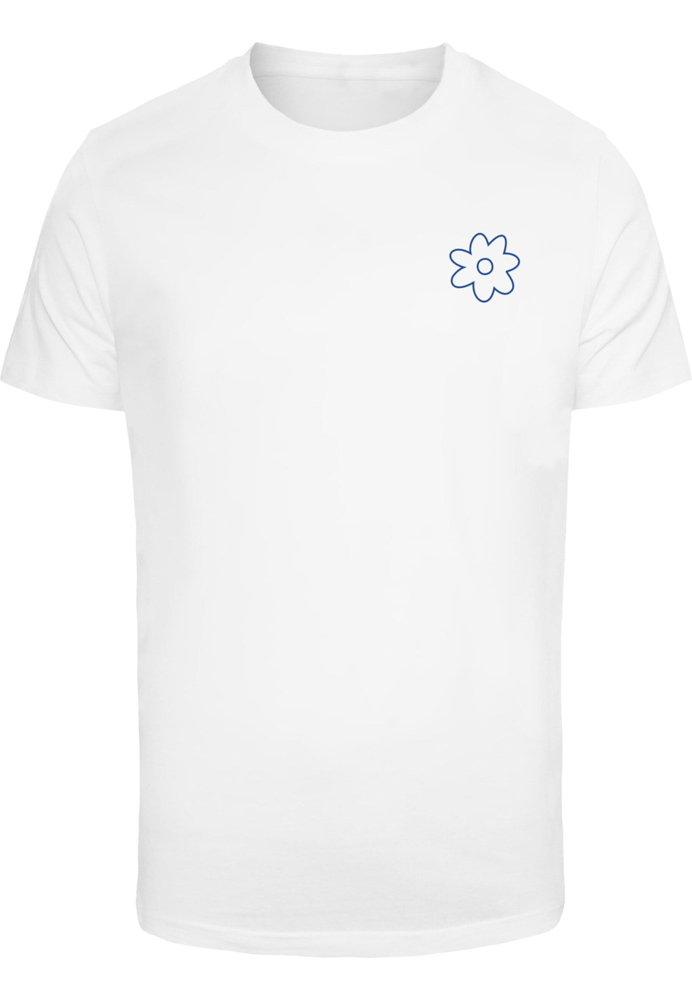 T-Shirt 'Flower' Merchcode en blanc : devant