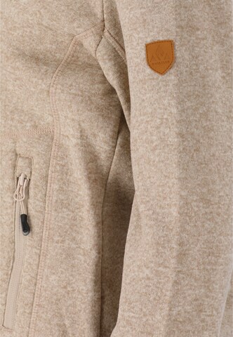 Whistler Athletic fleece jacket 'SAMANI' in Beige