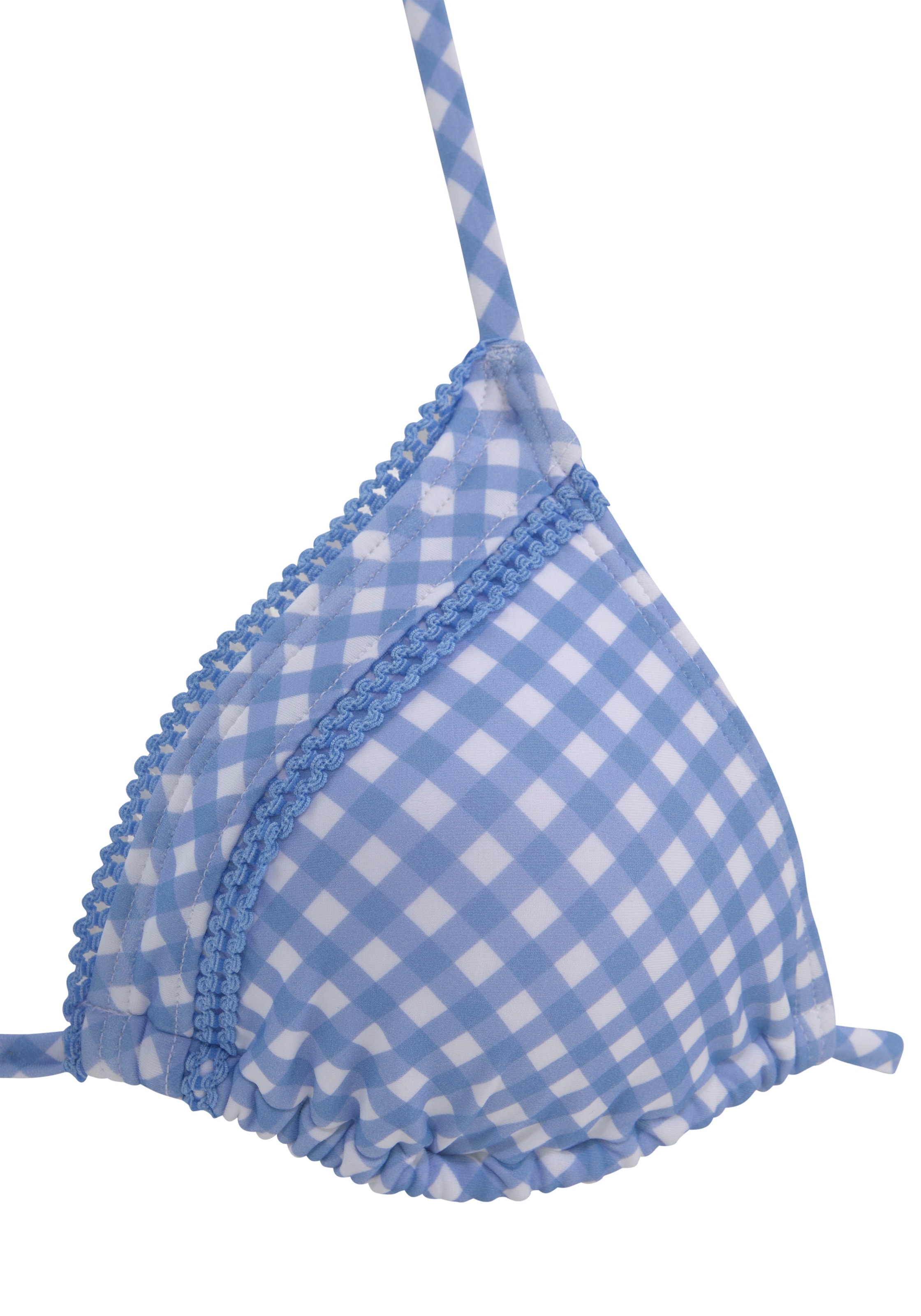 BUFFALO Треугольник Верх бикини в Синий