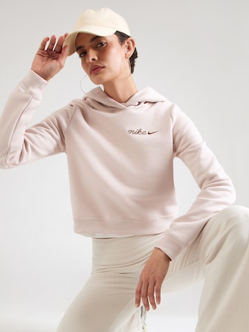 Nike Sportswear Tréning póló 'Phoenix Fleece' - rózsaszín