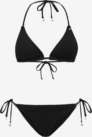 Bikini 'LIZ' Shiwi en noir : devant