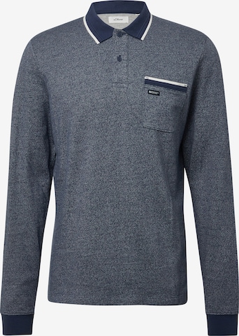 s.Oliver Μπλουζάκι σε μπλε: μπροστά