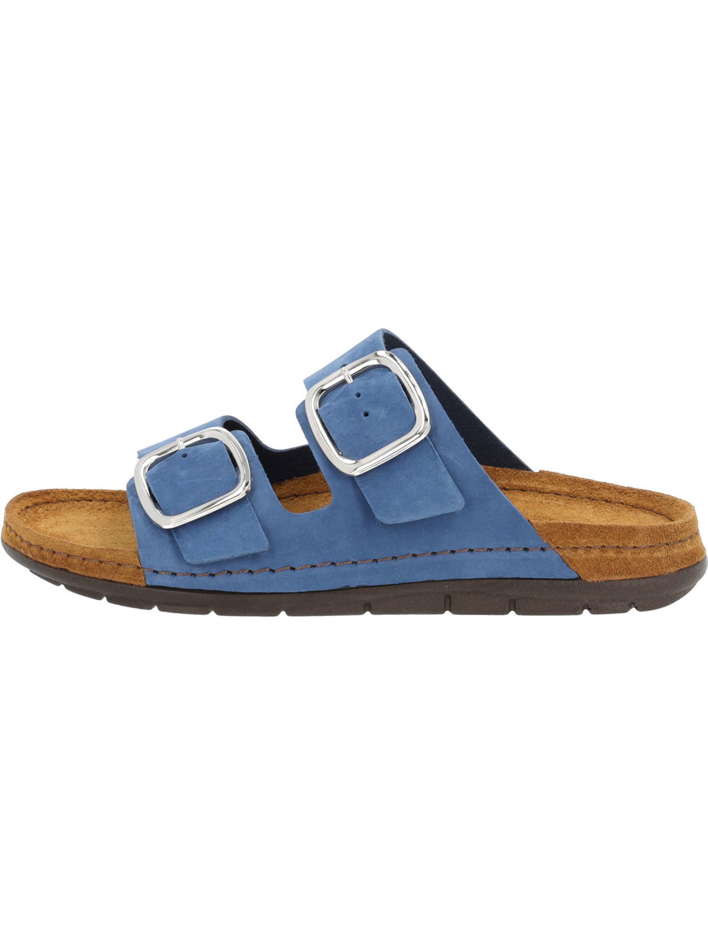 ROHDE Mules in Blue: front