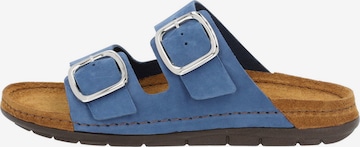 ROHDE Mules in Blue: front