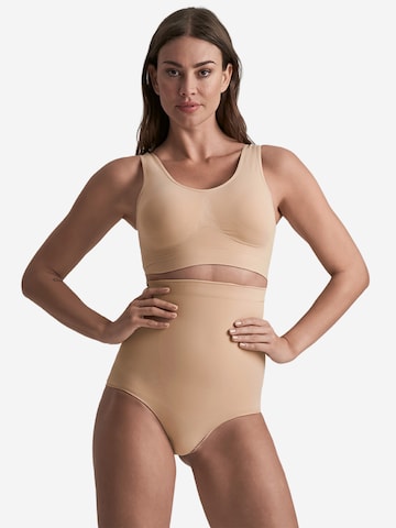 Bye Bra Shapingslip 'Soft Touch Seamless High Waist Brief' in Beige