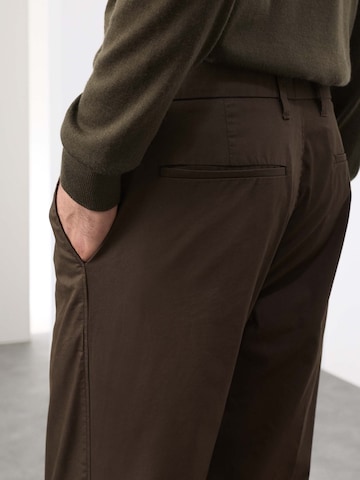 Marks & Spencer Regular Chinohose in Grün