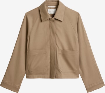 Veste mi-saison Marc O'Polo en marron : devant