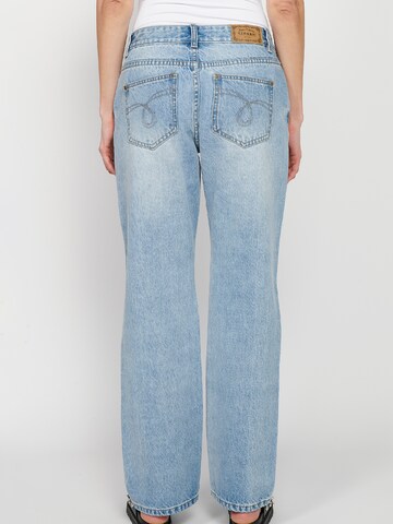 KOROSHI Loosefit Jeans in Blau