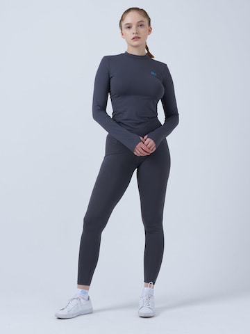 Maglia funzionale 'High-Neck' di SPORTKIND in grigio