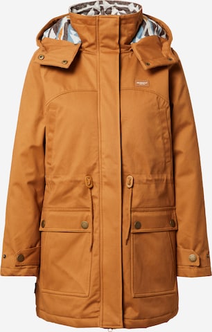 Iriedaily Winter Parka 'Koerte' in Brown: front