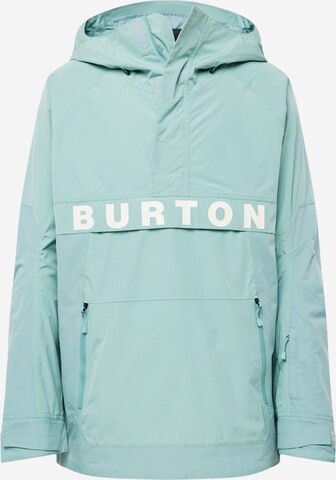 BURTON Outdoorová bunda 'FROSTNER' – zelená: přední strana