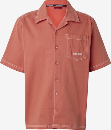 Fit confort Chemise 'Fabio' Ecko Unlimited en rouge : devant