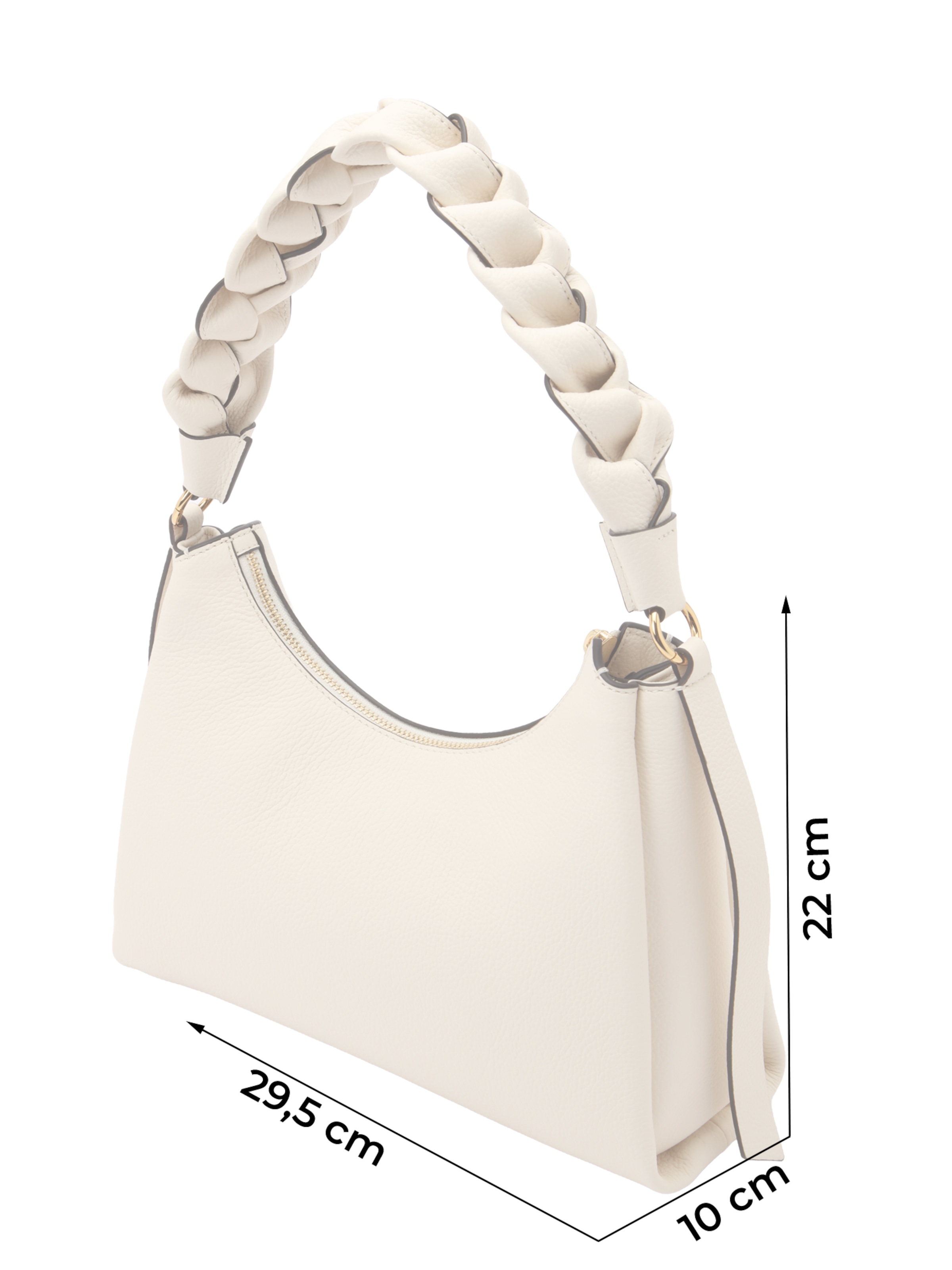 Coccinelle Τσάντα ώμου 'BOHEME' σε μπεζ