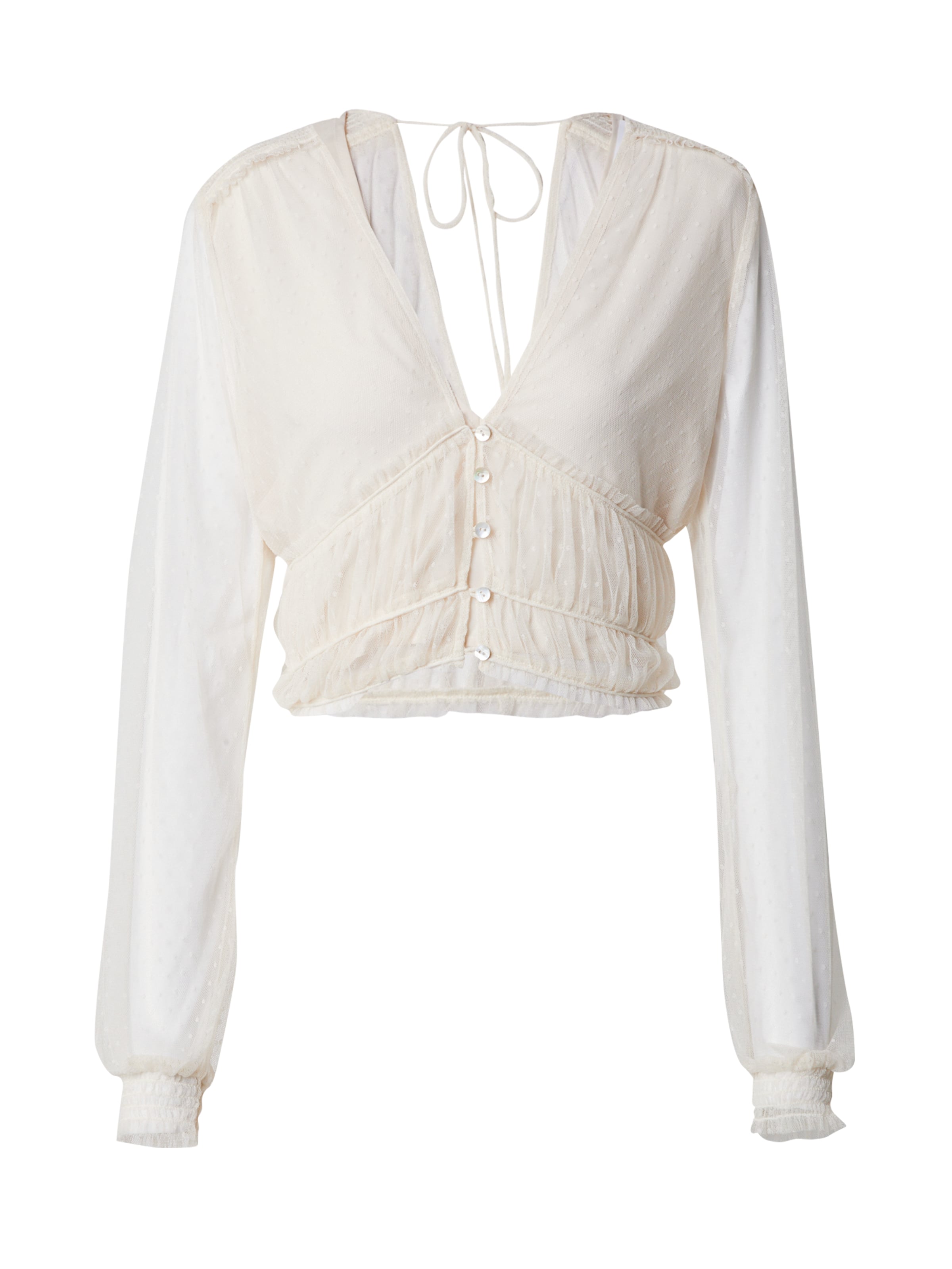 ABOUT YOU x Iconic by Tatiana Kucharova Μπλούζα 'Tara' σε μπεζ: μπροστά