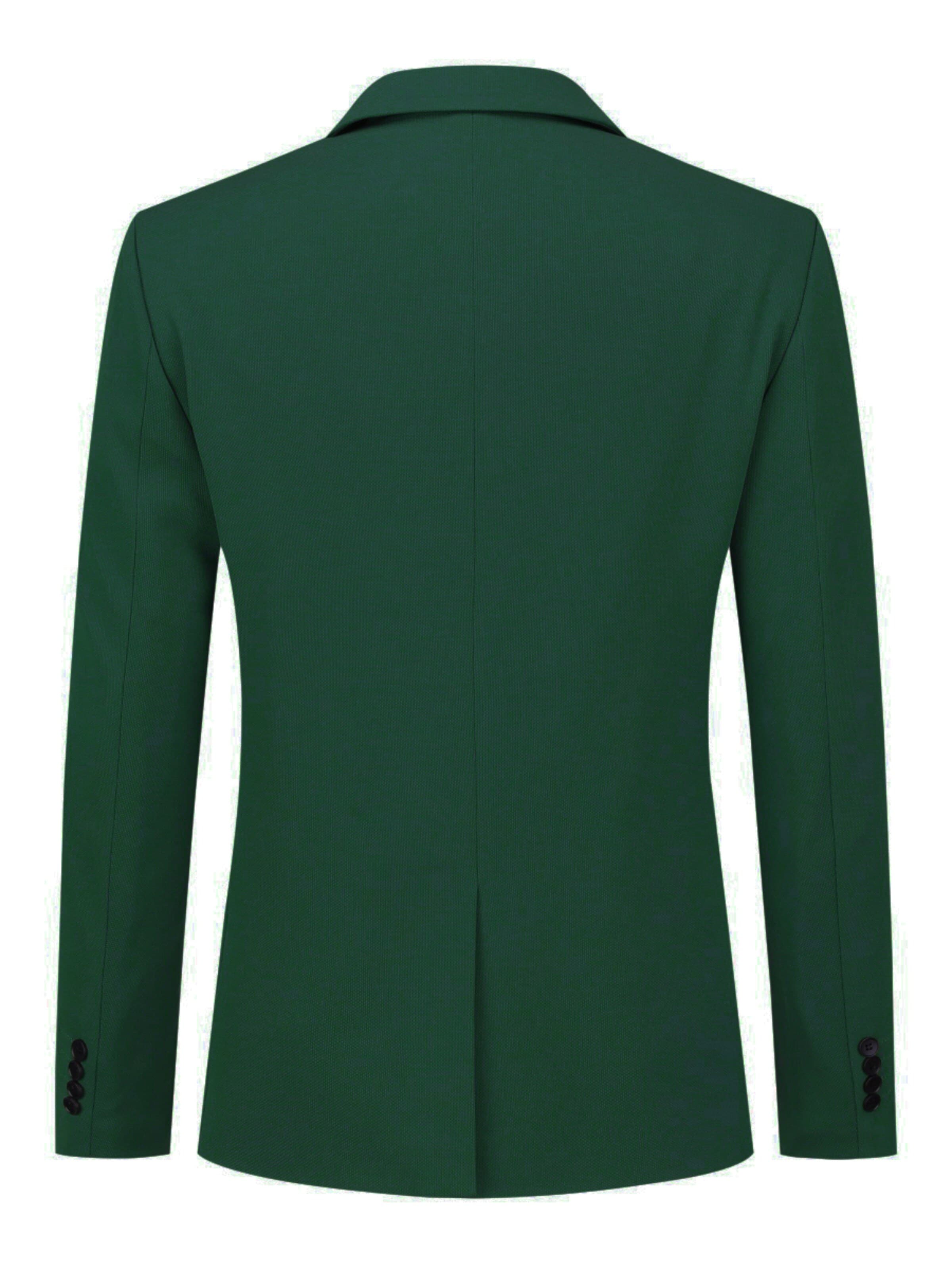 YOUTHUP Slim fit Suit 'Einheit' in Green