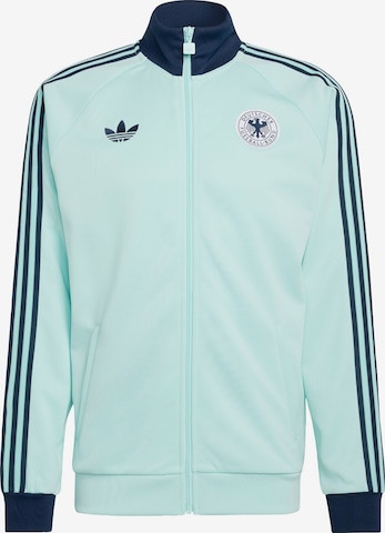 ADIDAS PERFORMANCE Functionele jas 'Deutschland' in Blauw: voorkant