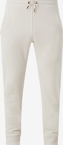 s.Oliver Tapered Pants in White: front