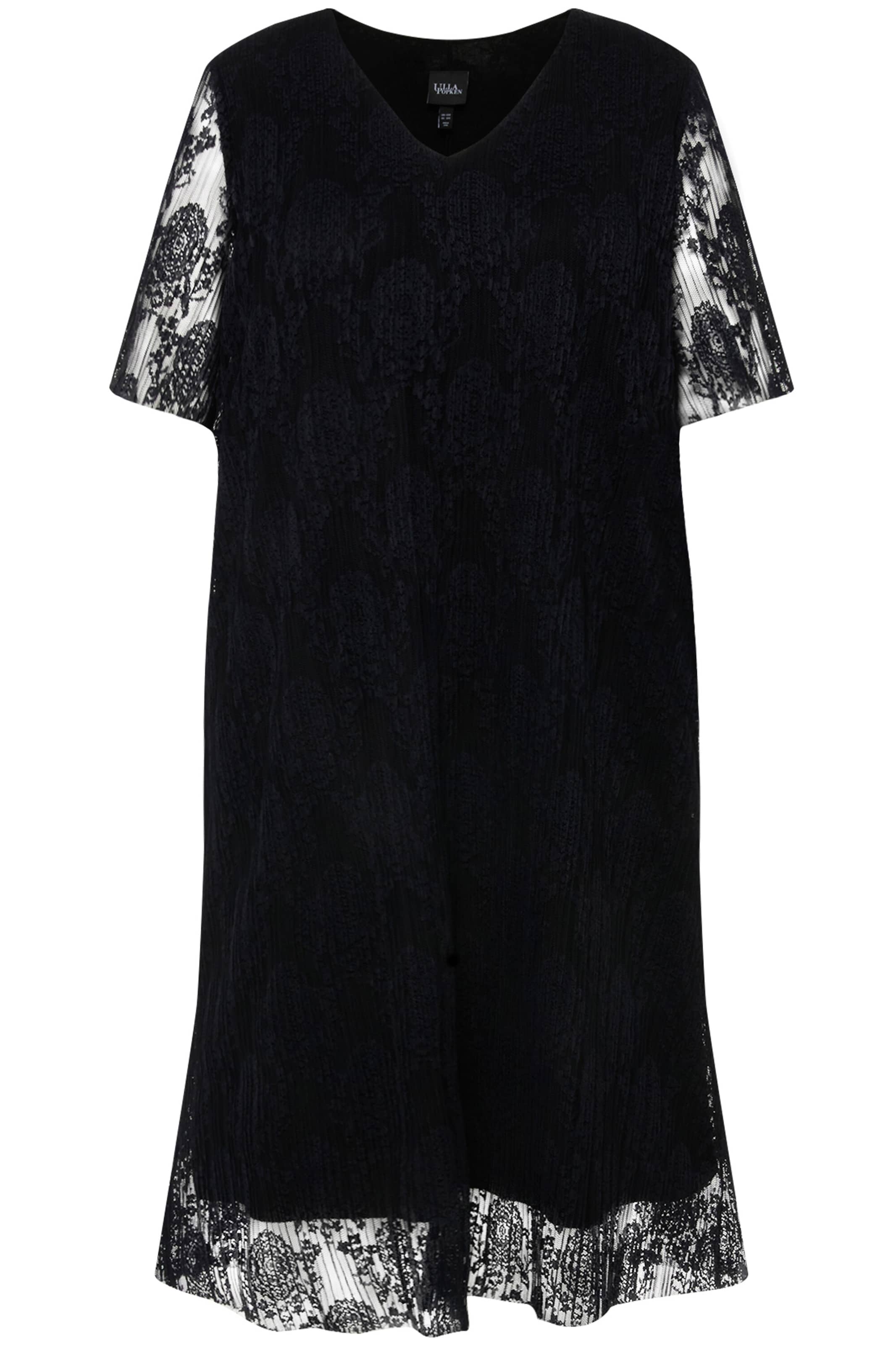 Ulla Popken Cocktail dress in Black: front