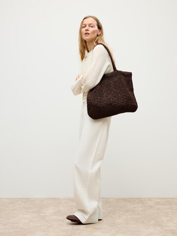 ABOUT YOU x Marie von Behrens Shoppingväska i brun: framsida