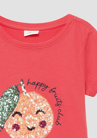 T-Shirt s.Oliver en rouge
