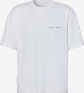 Copenhagen Studios T-Shirt in Weiß: Vorderseite