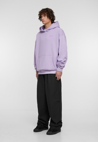 Felpa 'Blurry Blossom' di Lost Youth in lilla