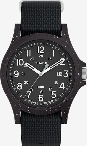 TIMEX Uhr in Schwarz: Vorderseite