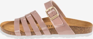 Palado Mules 'Roma' in Pink: front