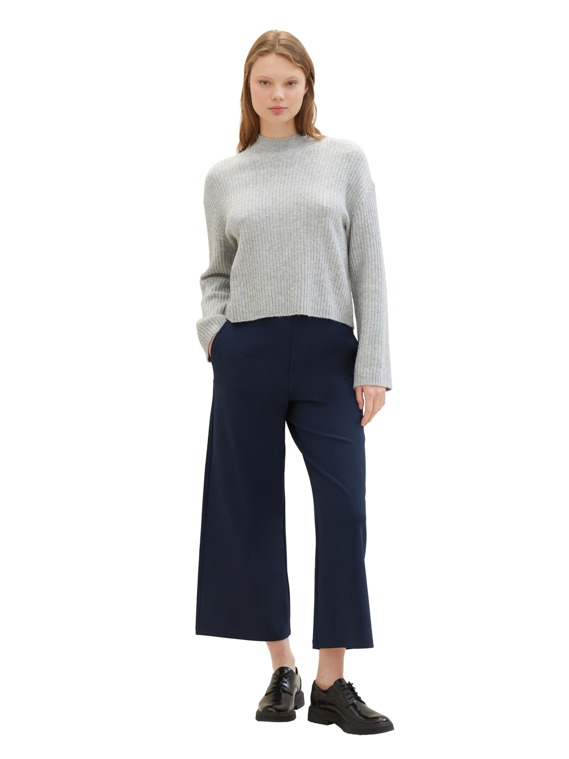 TOM TAILOR DENIM Wide leg Παντελόνι σε μπλε
