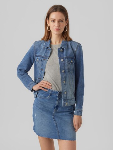 Veste mi-saison 'Zorica' VERO MODA en bleu : devant