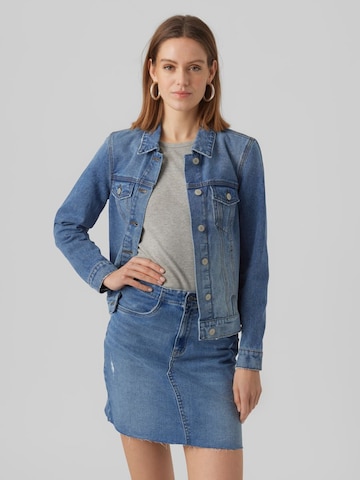 VERO MODA - Chaqueta de entretiempo 'Zorica' en azul: frente